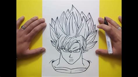 fotos de la cara de goku|como hacer el goku.